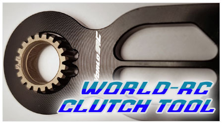 Vanaf heden verkrijgbaar bij Team-shepherd.nl: World-RC clutch pinion tool